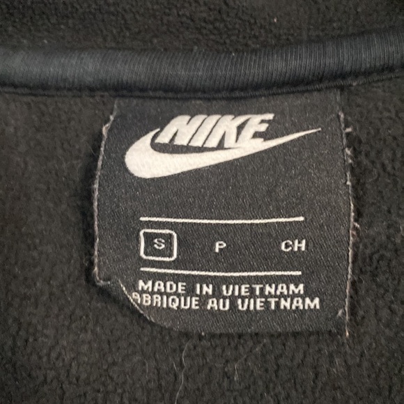 Nike embroidered logo fleece zipped hooded jacket - Picture 4 of 5